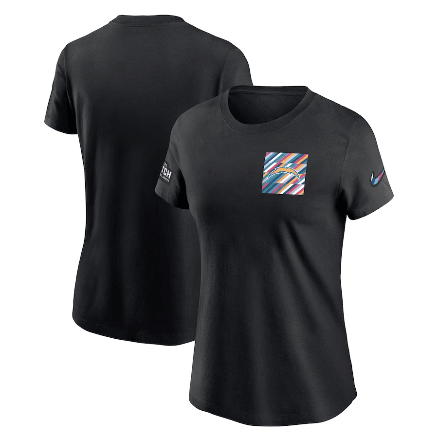 Women's Los Angeles Chargers Black 2023 Crucial Catch Sideline Tri-Blend T-Shirt(Run Small) Women's Los Angeles Chargers Black 2023 Crucial Catch Sideline Tri-Blend T-Shirt(Run Small)